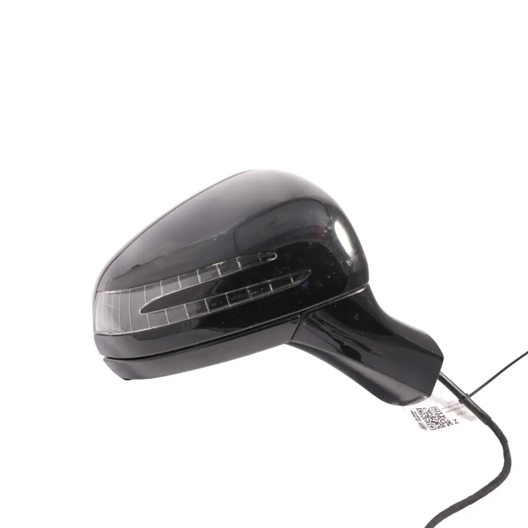 Mercedes SLK R172 Wing Mirror Outside Right O/S Obsidian Black Metallic - 197 - SKU RHD-A1728101800-OB - Part number A1728101800