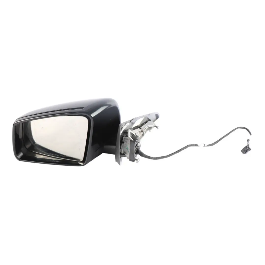 Mercedes W176 Mirror Wing Door Left N/S Outside Black - SKU RHD-A1768100176-BLK - Part number A1768100176