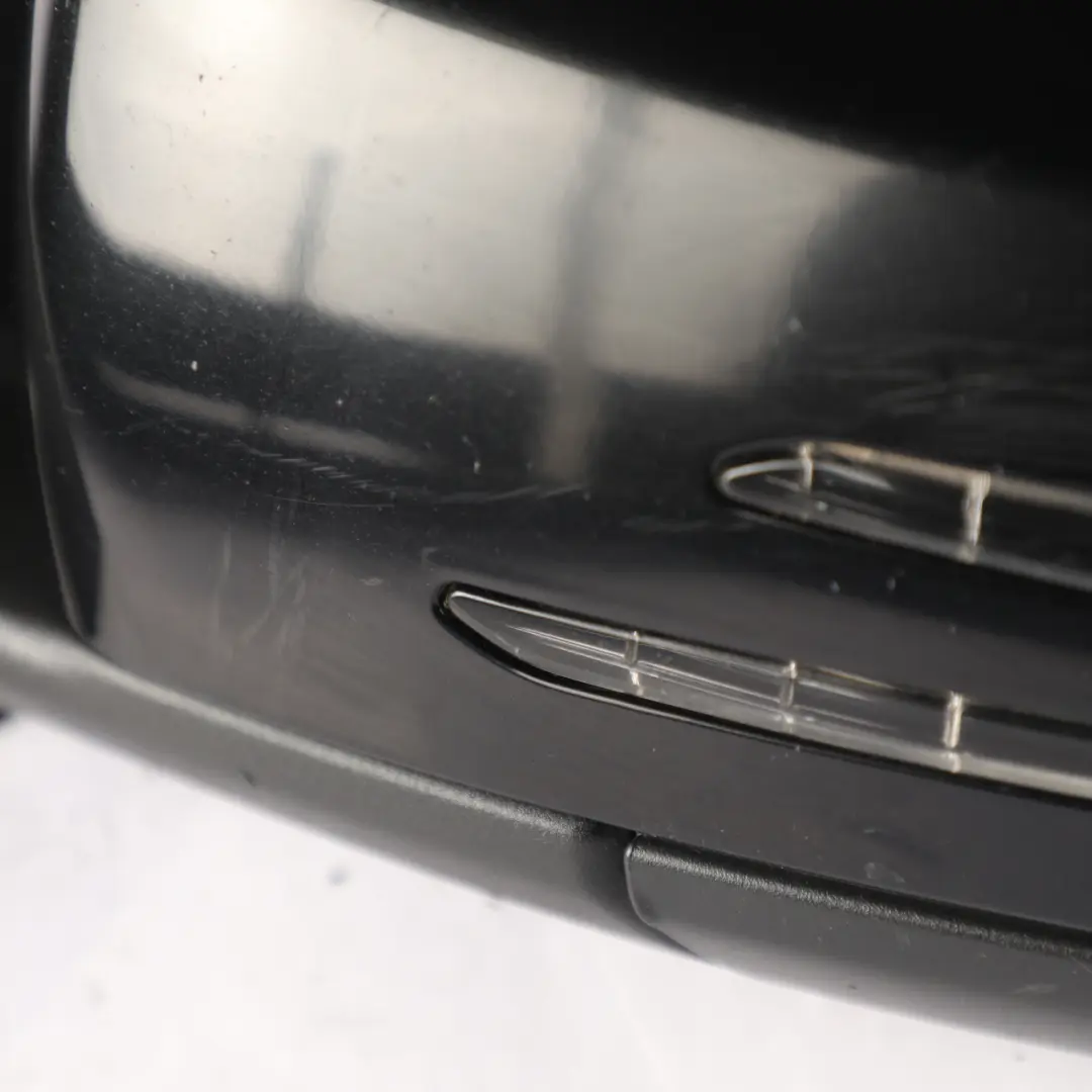 Mercedes W176 Mirror Wing Door Left N/S Outside Black - SKU RHD-A1768100176-BLK - Part number A1768100176