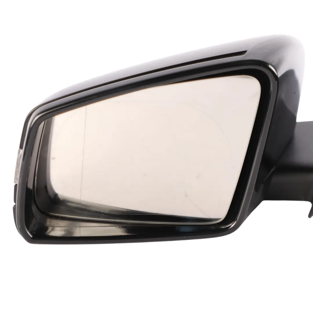 Mercedes W176 Mirror Wing Door Left N/S Outside Black - SKU RHD-A1768100176-BLK - Part number A1768100176