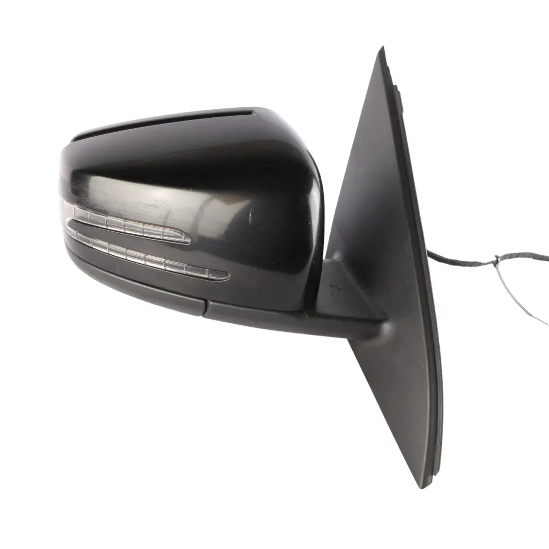 Mirror Wing Door Outside Black Right O/S to Mercedes W176 with Part number A1768100276 Mercedes W176 Mirror Wing Door Outside Black Right O/S - SKU RHD-A1768100276-BLK1 - Part number A1768100276