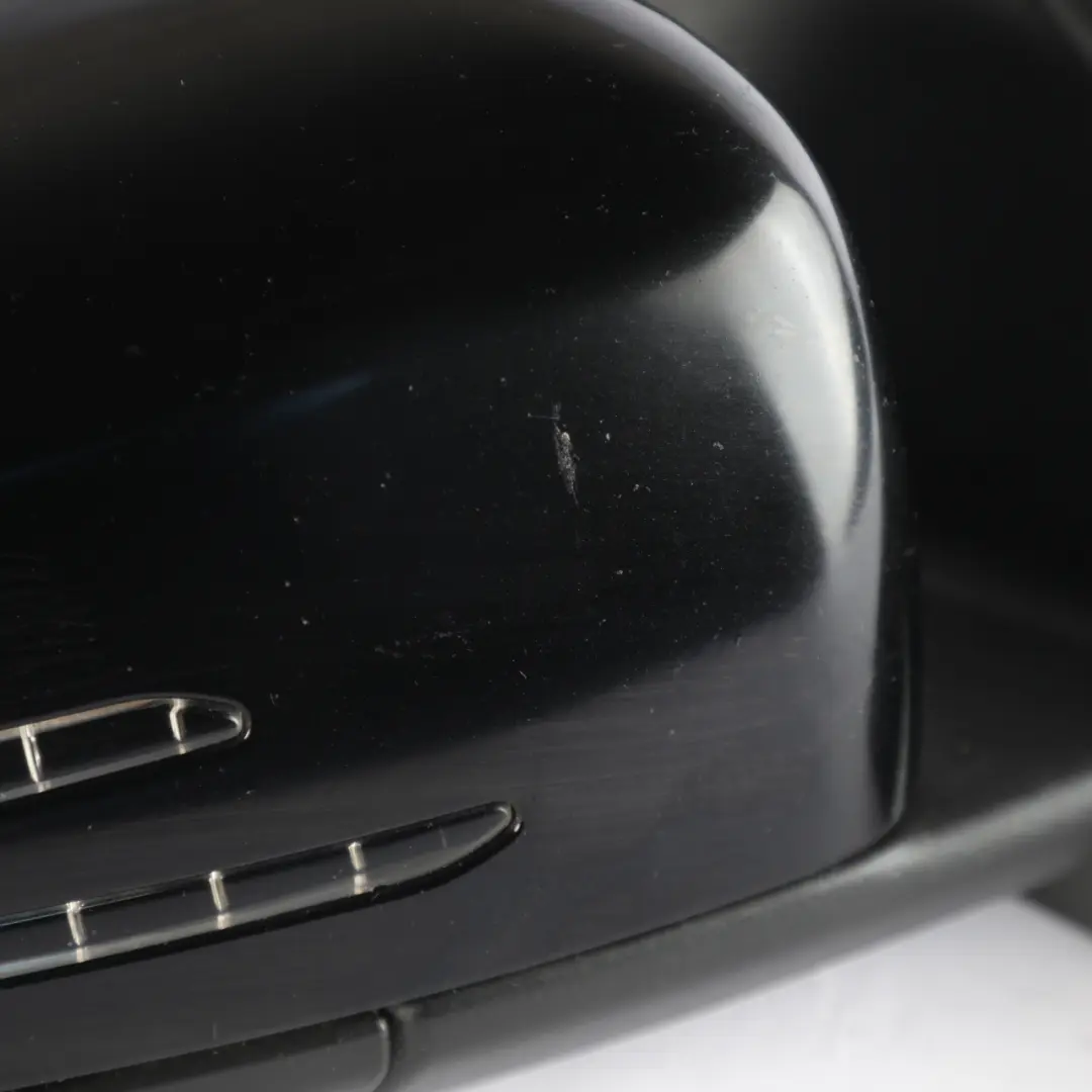 Mercedes W176 Mirror Wing Door Outside Black Right O/S - SKU RHD-A1768100276-BLK1 - Part number A1768100276