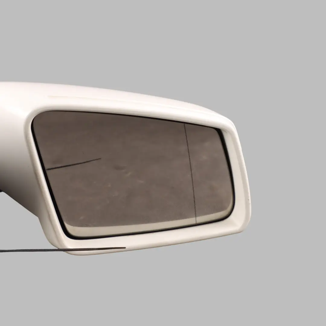 Mercedes W204 Wing Mirror Exterior Door Calcite White Right O/S - SKU RHD-A2048101876-CW - Part number A2048101876