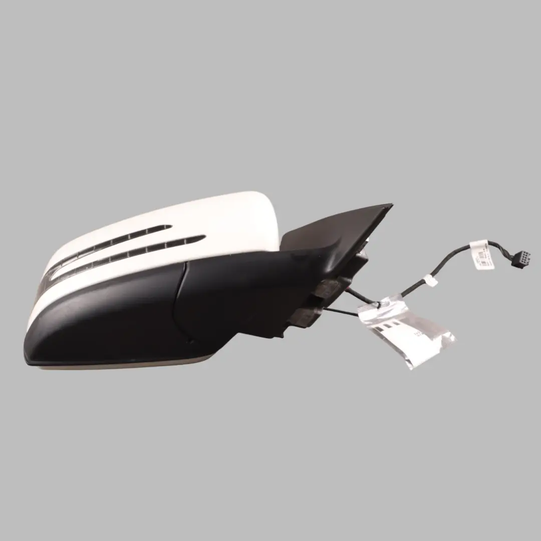 Wing Mirror Exterior Door Calcite White Right O/S to Mercedes W204 with Part number A2048101876 Mercedes W204 Wing Mirror Exterior Door Calcite White Right O/S - SKU RHD-A2048101876-CW - Part number A2048101876