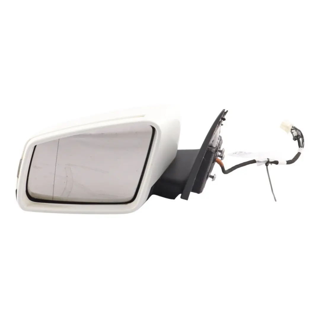 Wing Mirror Power Fold Auto Dimming Left N/S Polar White - 149 to Mercedes W204 with Part number A2048103176 Mercedes W204 Wing Mirror Power Fold Auto Dimming Left N/S Polar White - 149 - SKU RHD-A2048103176-POL1 - Part number A2048103176