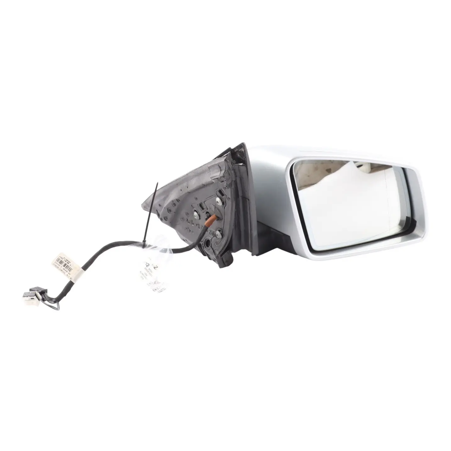 Mercedes W204 Wing Mirror Door Right O/S Power Fold Auto Dip Iridium Silver 775