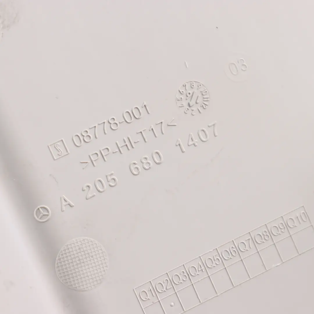 Trim Mercedes W205 Instrument Panel Front Cover Right O/S Black RHD to with Part number A2056801407 Trim Mercedes W205 Instrument Panel Front Cover Right O/S Black RHD - SKU RHD-A2056801407-1 - Part number A2056801407