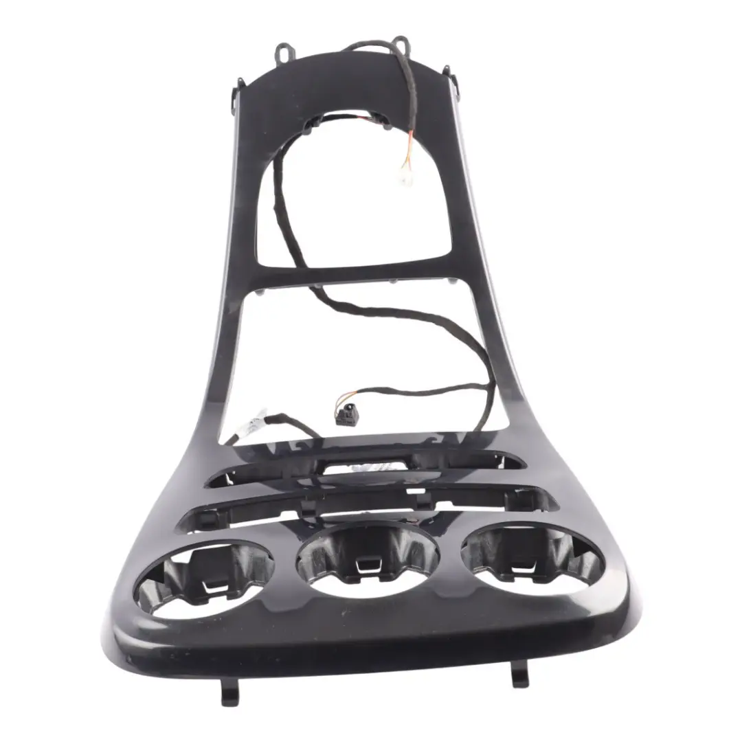 Mercedes W205 Centre Console Panel Trim Cover Black Ash Wood - SKU RHD-A2056803805-1 - Part number A2056803805