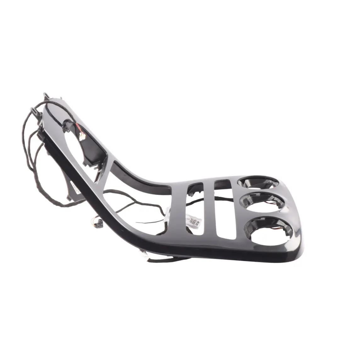 Mercedes W205 Centre Console Panel Trim Cover Black Ash Wood - SKU RHD-A2056803805-1 - Part number A2056803805