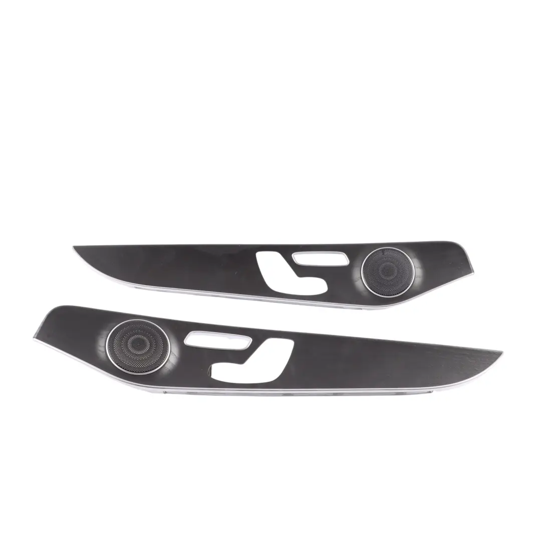 Centre Console Strip Ash Tray Door Trim Cover Set Black Ash Wood to Mercedes W205 with Part number A2056809504 Mercedes W205 Centre Console Strip Ash Tray Door Trim Cover Set Black Ash Wood - SKU RHD-A2056809504-4 - Part number A2056809504