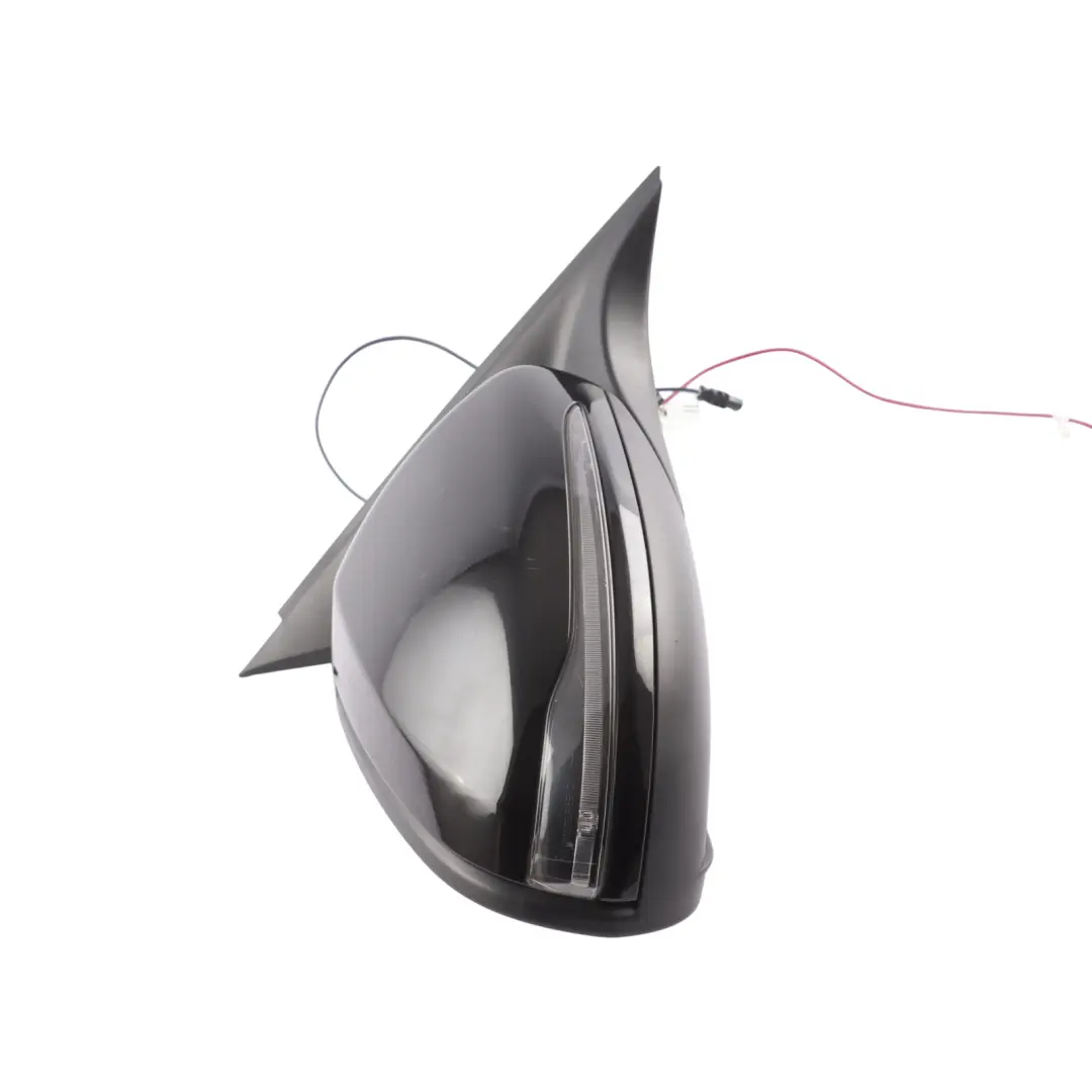 Wing Mirror Door Right O/S Outside Black to Mercedes W205 with Part number A2058100005 Mercedes W205 Wing Mirror Door Right O/S Outside Black - SKU RHD-A2058100005-BLK - Part number A2058100005