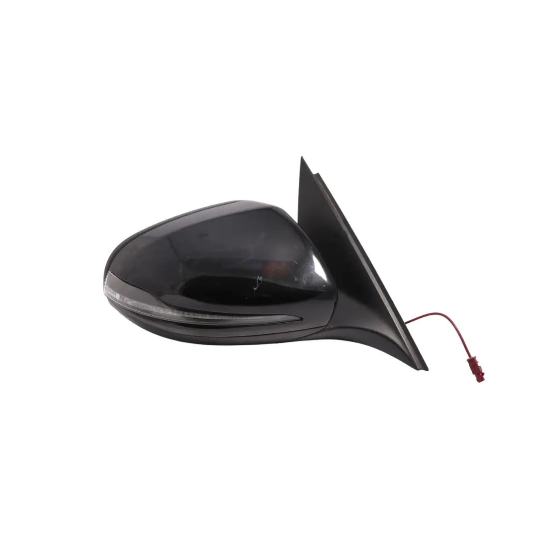 Wing Mirror Door Right O/S Outside Obsidian Black Metallic - 197 to Mercedes W205 with Part number A2058101002 Mercedes W205 Wing Mirror Door Right O/S Outside Obsidian Black Metallic - 197 - SKU RHD-A2058101002-OB - Part number A2058101002