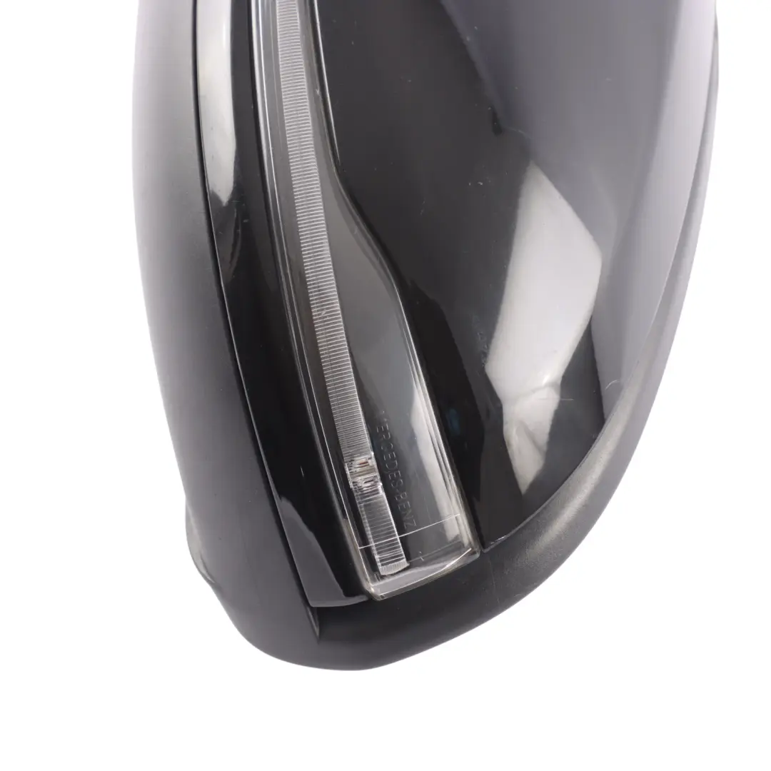 Mercedes W205 Wing Mirror Door Left N/S Outside Black - SKU RHD-A2058101505-BLK - Part number A2058101505