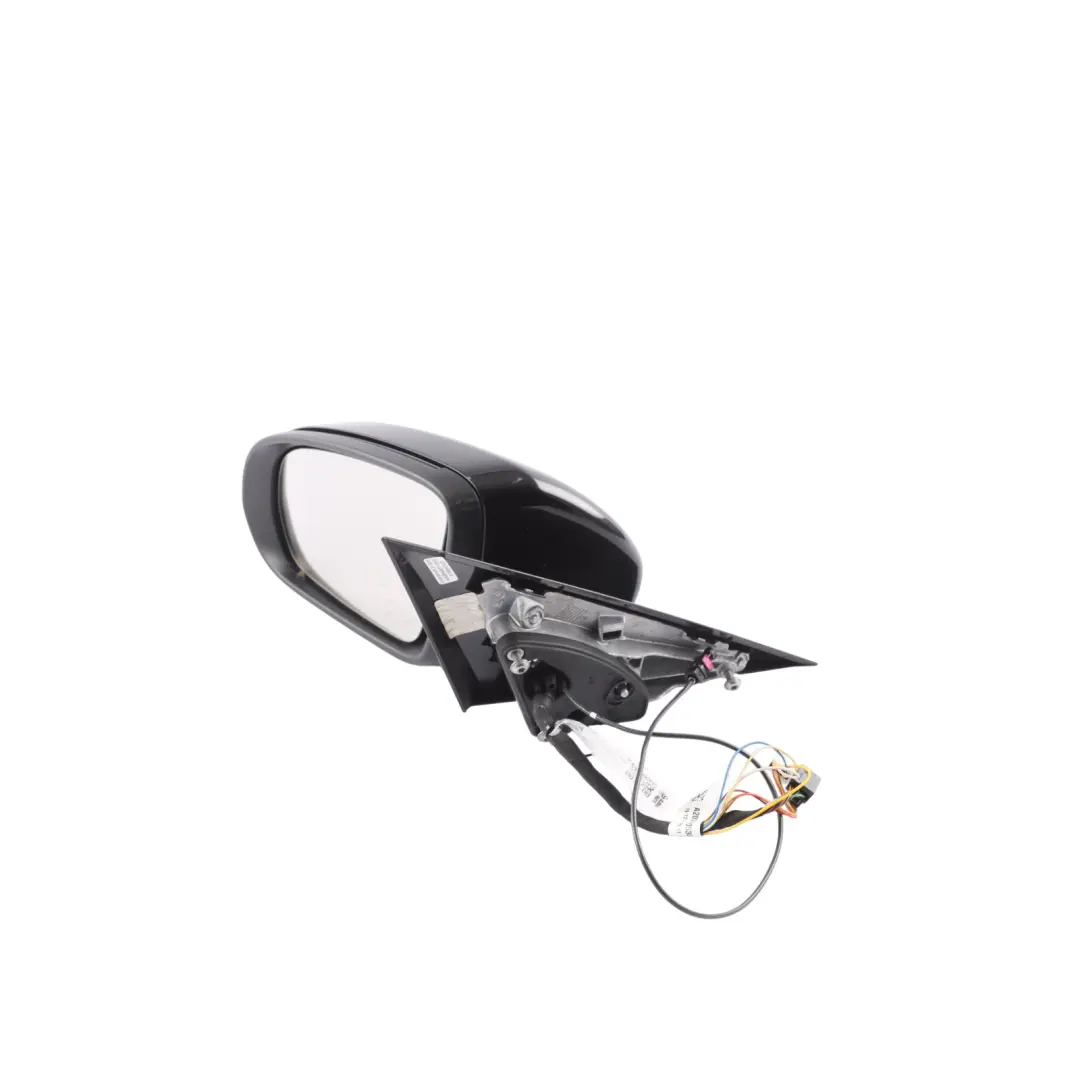 Mercedes W205 Wing Mirror Door Left N/S Outside Black - SKU RHD-A2058101505-BLK - Part number A2058101505