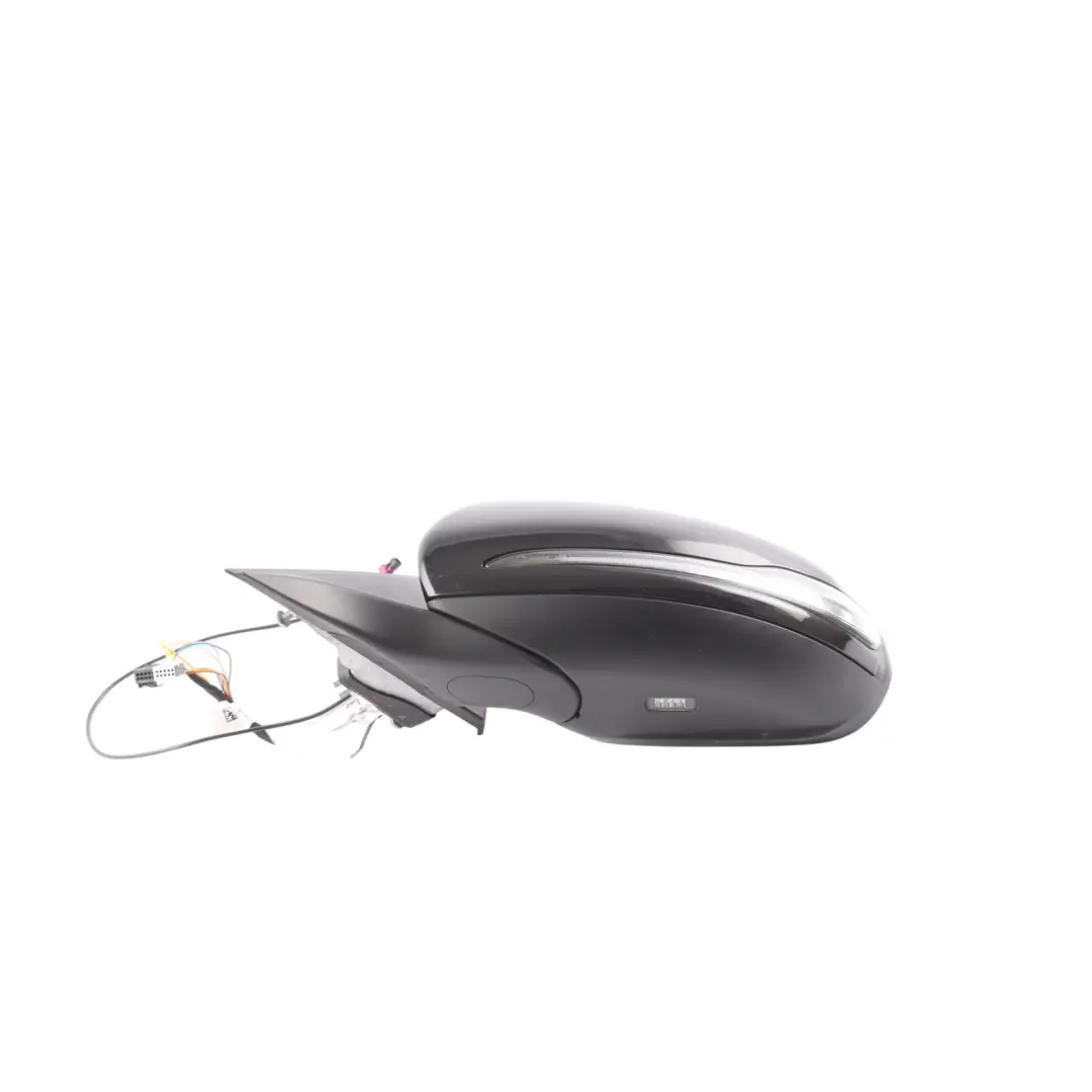 Mercedes W205 Wing Mirror Door Left N/S Outside Black - SKU RHD-A2058101505-BLK - Part number A2058101505