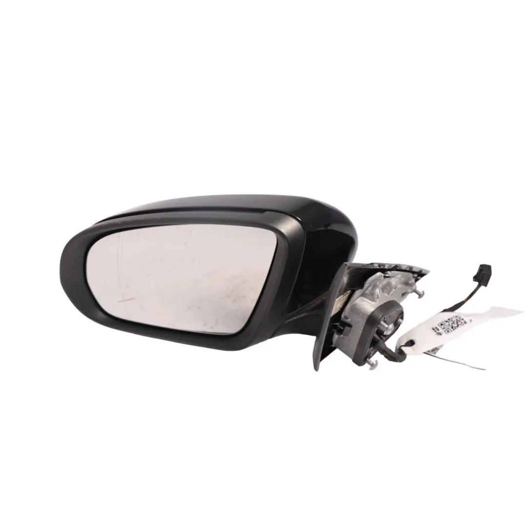 Mercedes W205 Wing Mirror Door Left N/S Outside Obsidian Black Metallic - 197 - SKU RHD-A2058102302-OB - Part number A2058102302