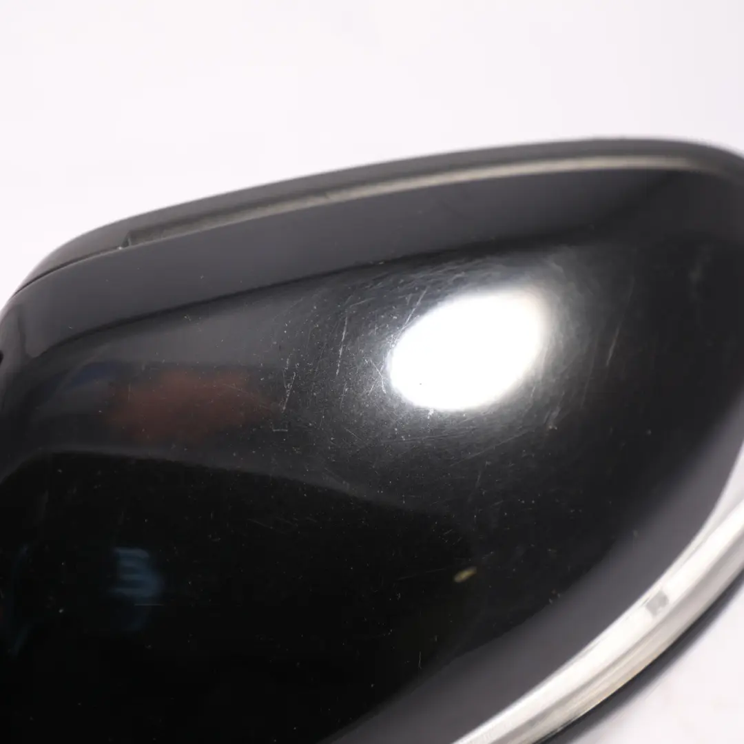 Mercedes W205 Wing Mirror Door Left N/S Outside Obsidian Black Metallic - 197 - SKU RHD-A2058102302-OB - Part number A2058102302