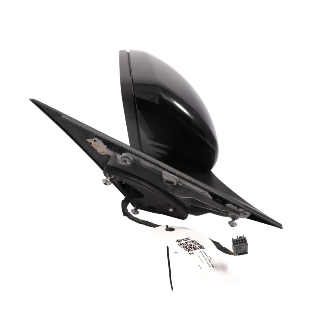 Mercedes W205 Wing Mirror Door Left N/S Outside Obsidian Black Metallic - 197 - SKU RHD-A2058102302-OB - Part number A2058102302