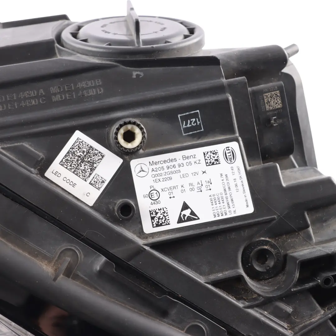 Headlight Multibeam Lamp LED Left N/S to Mercedes W205 with Part number A2059069305 Mercedes W205 Headlight Multibeam Lamp LED Left N/S - SKU RHD-A2059069305 - Part number A2059069305