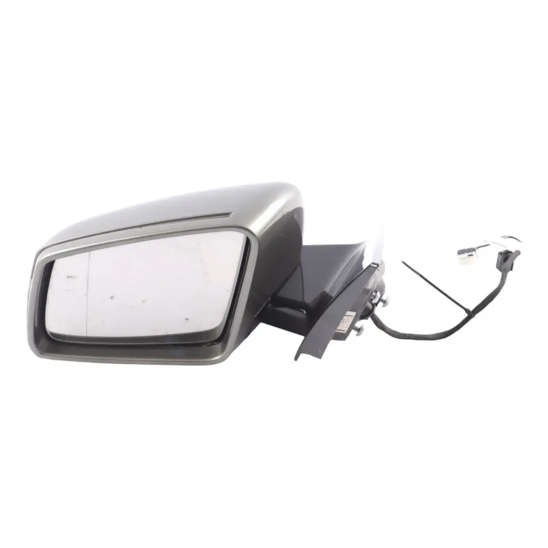Mercedes C207 Door Wing Mirror High Gloss Auto Dip Left N/S Stannite Grey - 786 - SKU RHD-A2078101976-STA - Part number A2078101976