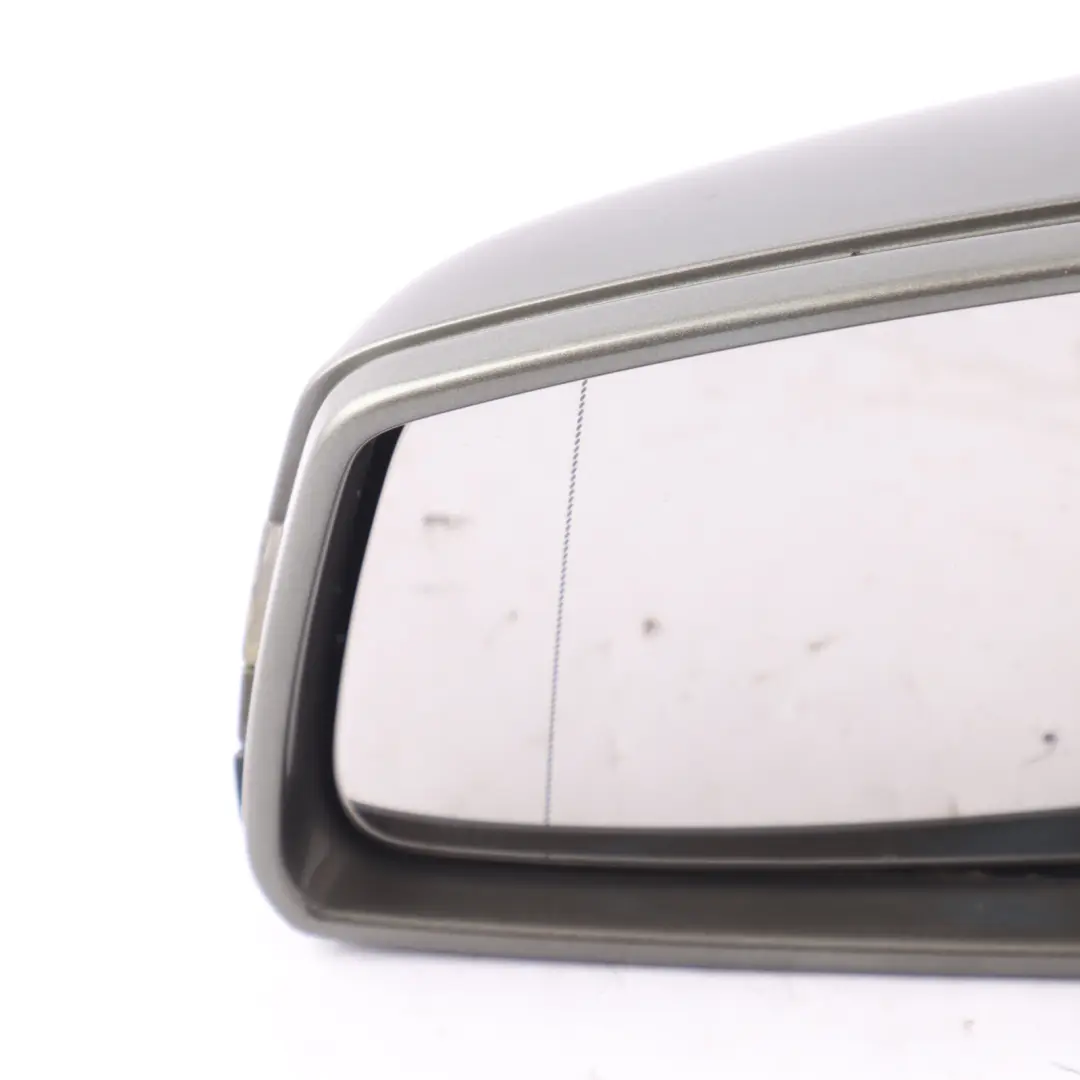 Mercedes C207 Door Wing Mirror High Gloss Auto Dip Left N/S Stannite Grey - 786 - SKU RHD-A2078101976-STA - Part number A2078101976