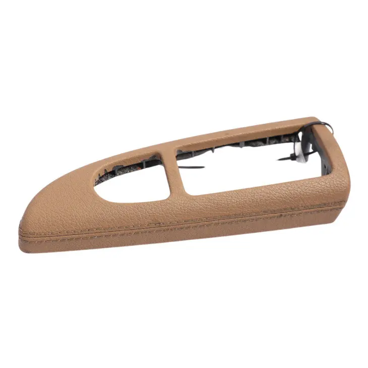 Door Card Switch Trim Front Right O/S Leather Brown to Mercedes W221 with Part number A2217200489 Mercedes W221 Door Card Switch Trim Front Right O/S Leather Brown - SKU RHD-A2217200489-2 - Part number A2217200489