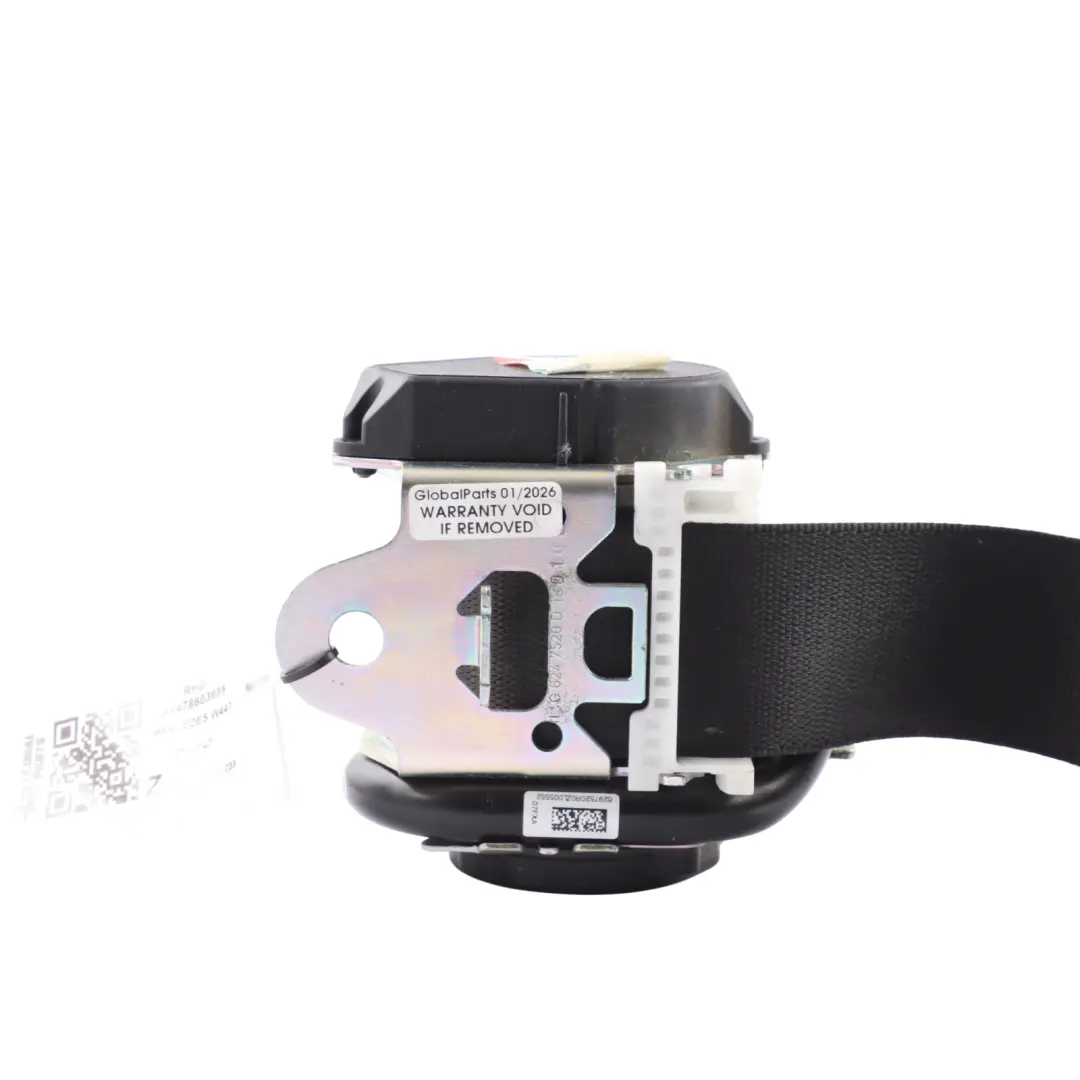 Belt Upper Front Left N/S Seatbelt to Mercedes Vito W447 Seat with Part number A4478603685 Mercedes Vito W447 Seat Belt Upper Front Left N/S Seatbelt - SKU RHD-A4478603685 - Part number A4478603685