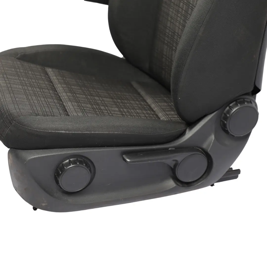Front Left N/S Interior Cloth Fabric Black to Mercedes Vito W447 Seat with Part number A4479101401 Mercedes Vito W447 Seat Front Left N/S Interior Cloth Fabric Black - SKU RHD-A4479101401-2 - Part number A4479101401