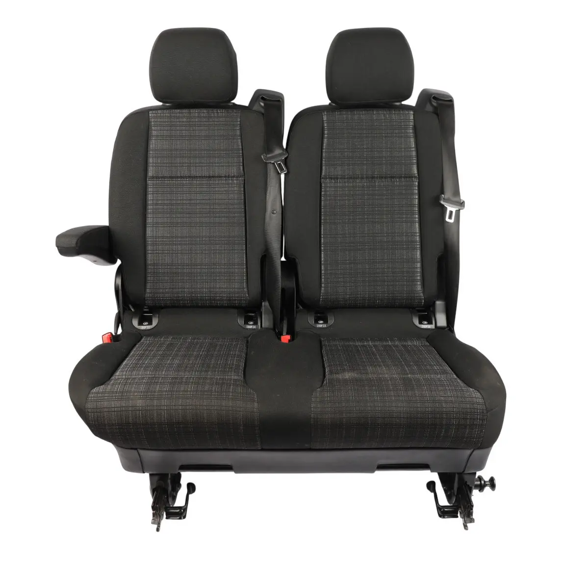 Rear Seat Mercedes Vito W447 Double Bench Interior Cloth Fabric Black
