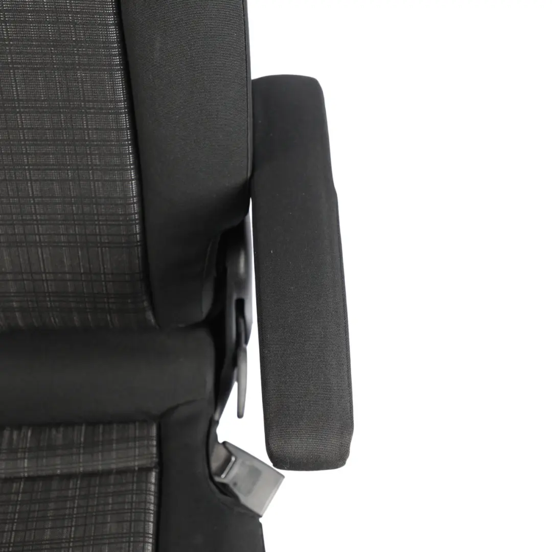 Single Bench Interior Cloth Fabric Black to Mercedes Vito W447 Rear Seat with Part number A4479503702 Mercedes Vito W447 Rear Seat Single Bench Interior Cloth Fabric Black - SKU RHD-A4479503702-2 - Part number A4479503702