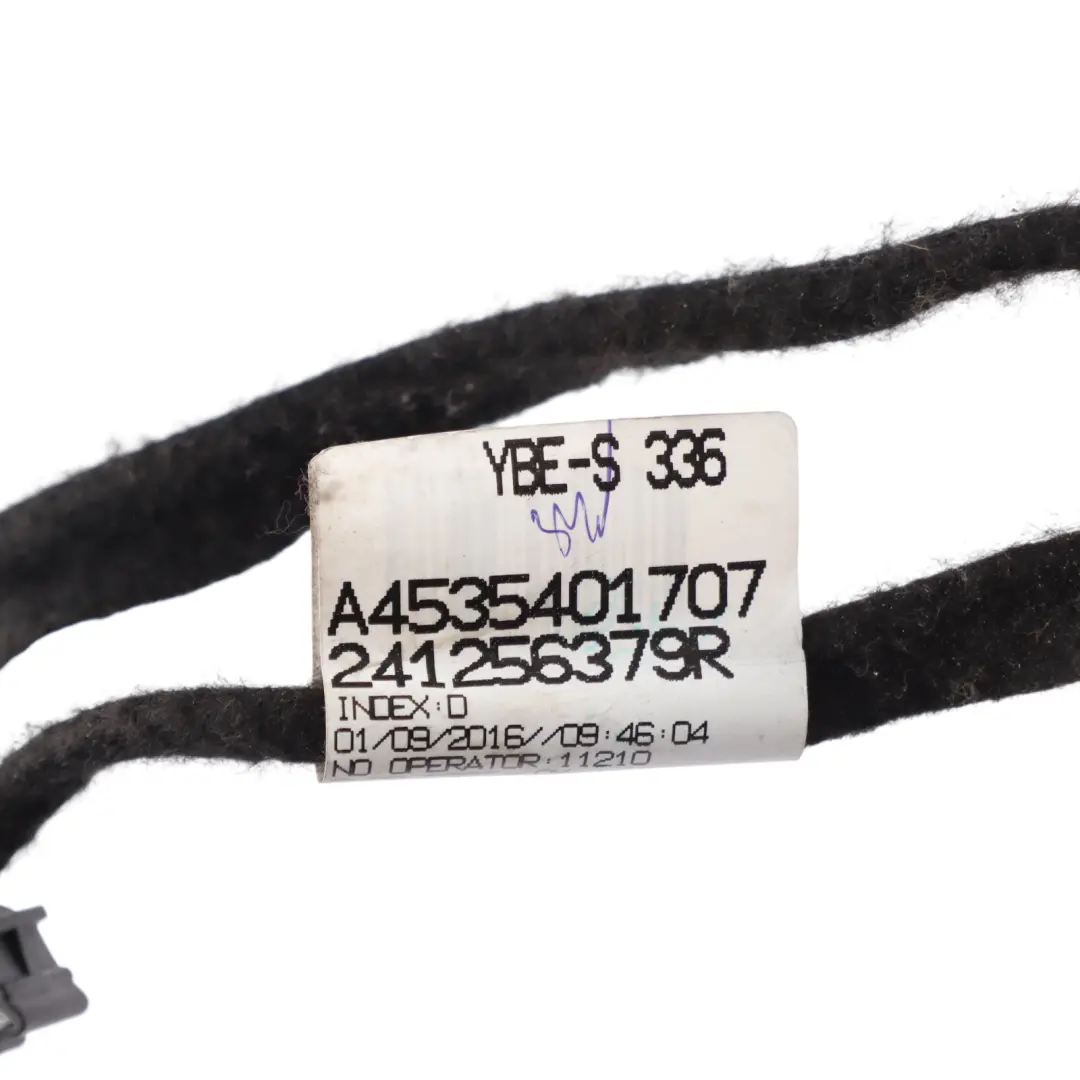 A453 Door Harness Wiring Cables N/S Passenger's Side to Smart with Part number A4535401707 Smart A453 Door Harness Wiring Cables N/S Passenger's Side - SKU RHD-A4535401707 - Part number A4535401707