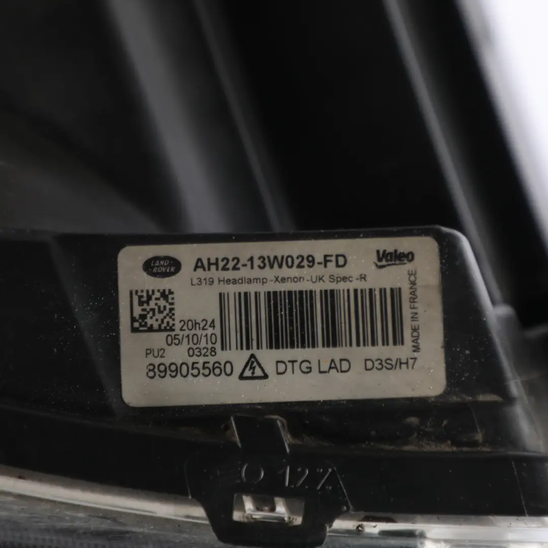 Front Headlight Headlamp Right O/S to land Rover Discovery 4 L319 with Part number AH22-13W029-FD land Rover Discovery 4 L319 Front Headlight Headlamp Right O/S - SKU RHD-AH22-13W029-FD - Part number AH22-13W029-FD