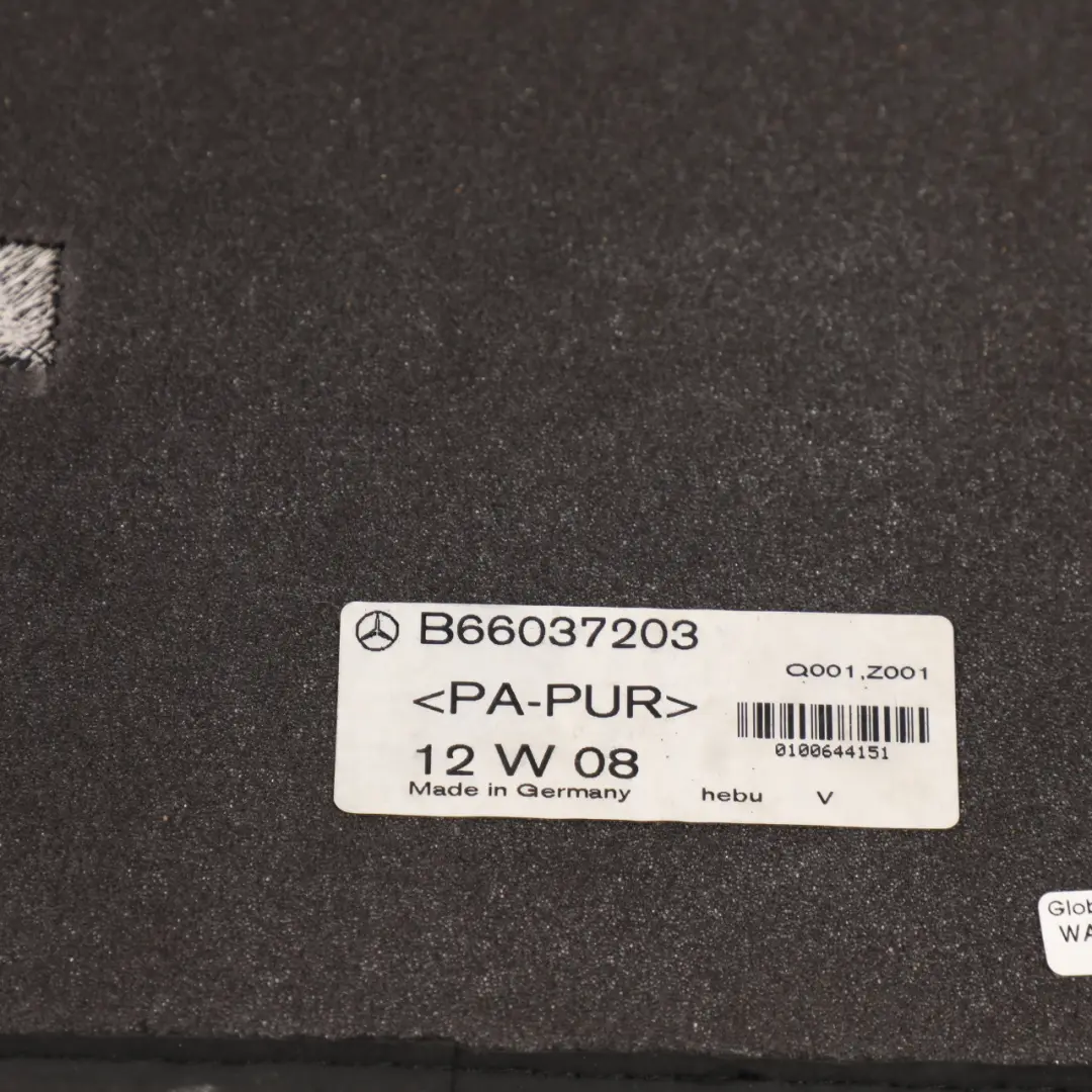 Mercedes W204 Floor Mat Kit Four Piece Set - SKU RHD-B66037203 - Part number B66037203