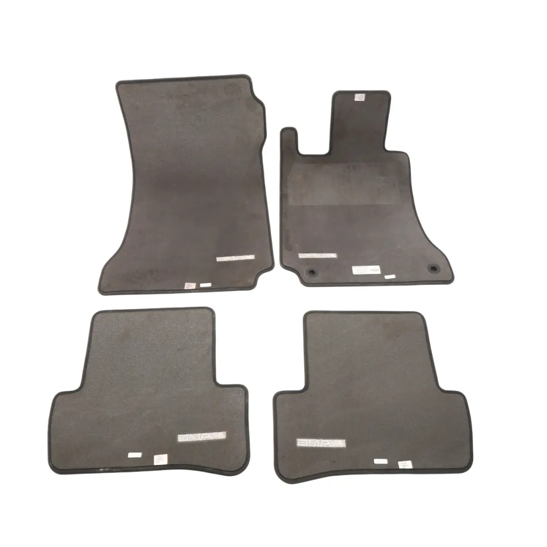 Mercedes W204 Floor Mat Kit Four Piece Set - SKU RHD-B66037203 - Part number B66037203