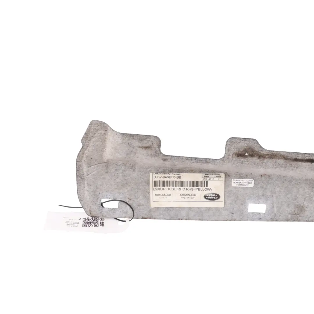 Range Rover Evoque L538 Dashboard Instrument Insulator Right O/S - SKU RHD-BJ32-046B00-BB - Part number BJ32-046B00-BB