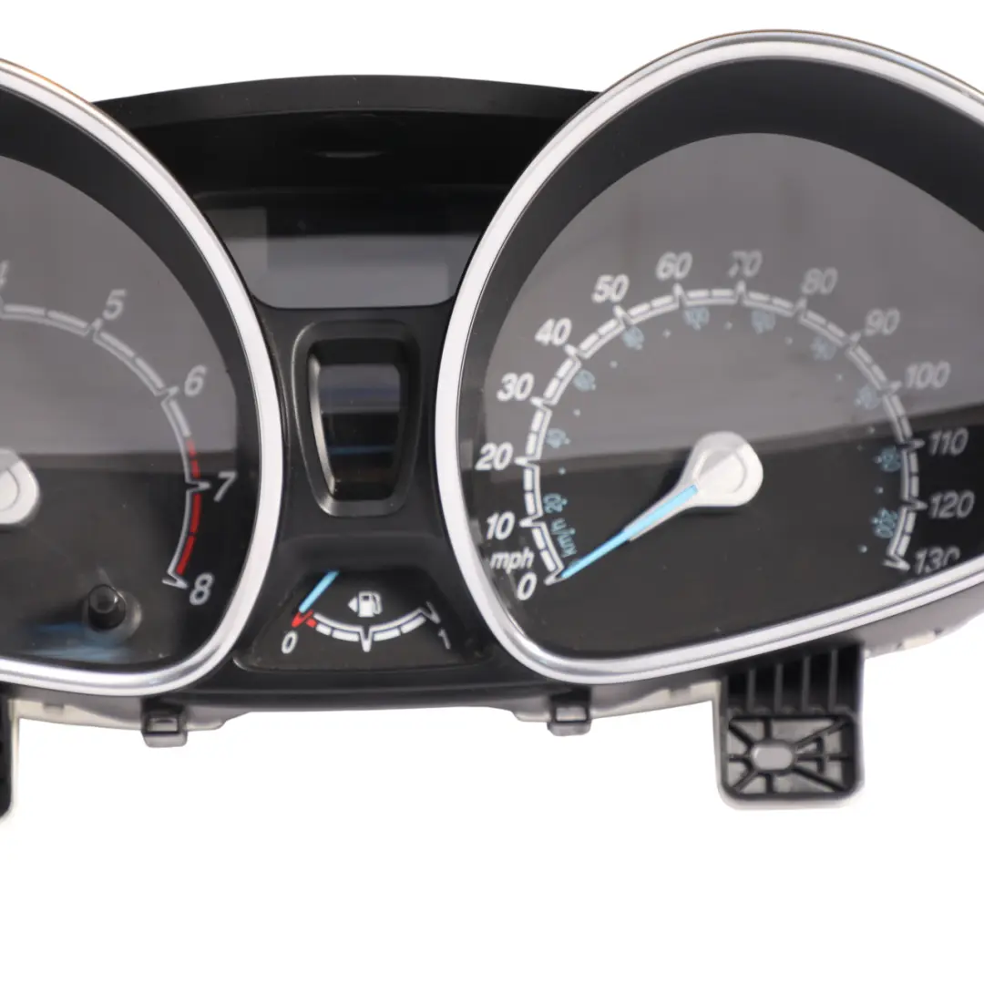 Instrument Cluster Clocks Speedo Petrol Manual to Ford Fiesta Mk7 with Part number C1BT-10849-FAT Ford Fiesta Mk7 Instrument Cluster Clocks Speedo Petrol Manual - SKU RHD-C1BT-10849-FAT - Part number C1BT-10849-FAT