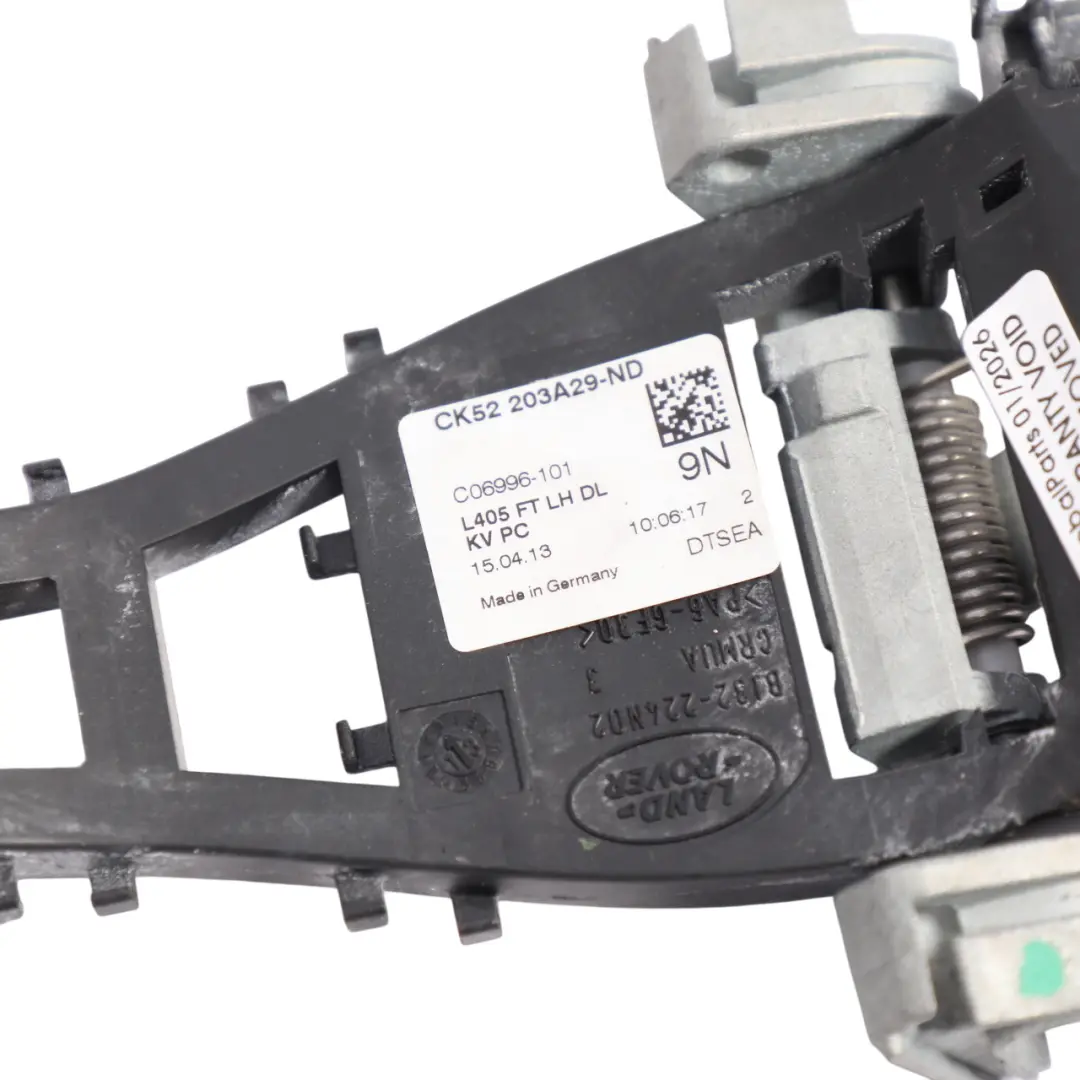 Range Rover L405 Front Rear Door Handle Carrier Mount Left N/S - SKU RHD-CK52-203A29-ND - Part number CK52-203A29-ND