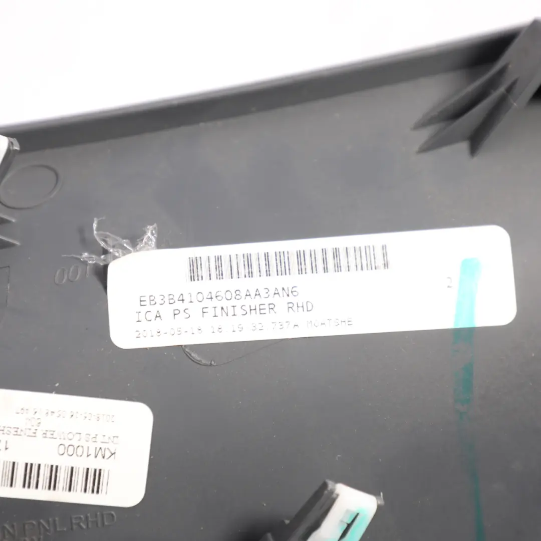 Ford Ranger Mk5 Dashboard Trim Cover Panel Front Left N/S - SKU RHD-EB3B-4104608-AAW - Part number EB3B-4104608-AAW