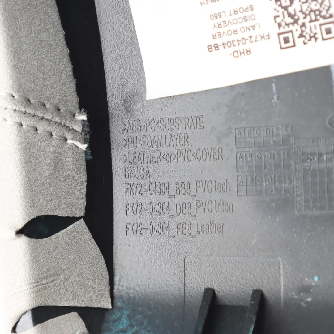 Dashboard Trim Cover Right O/S to Land Rover Discovery Sport L550 with Part number FK72-04304-BB Land Rover Discovery Sport L550 Dashboard Trim Cover Right O/S - SKU RHD-FK72-04304-BB - Part number FK72-04304-BB