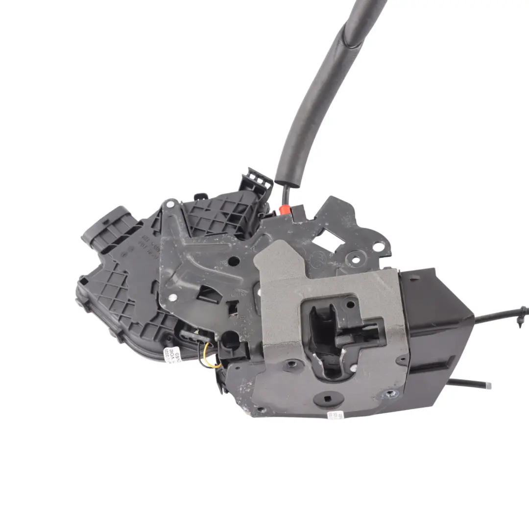 Front Door Lock Bracket Right O/S to Land Rover Discovery Sport L550 with Part number FK72-203A28-AE Land Rover Discovery Sport L550 Front Door Lock Bracket Right O/S - SKU RHD-FK72-203A28-AE - Part number FK72-203A28-AE