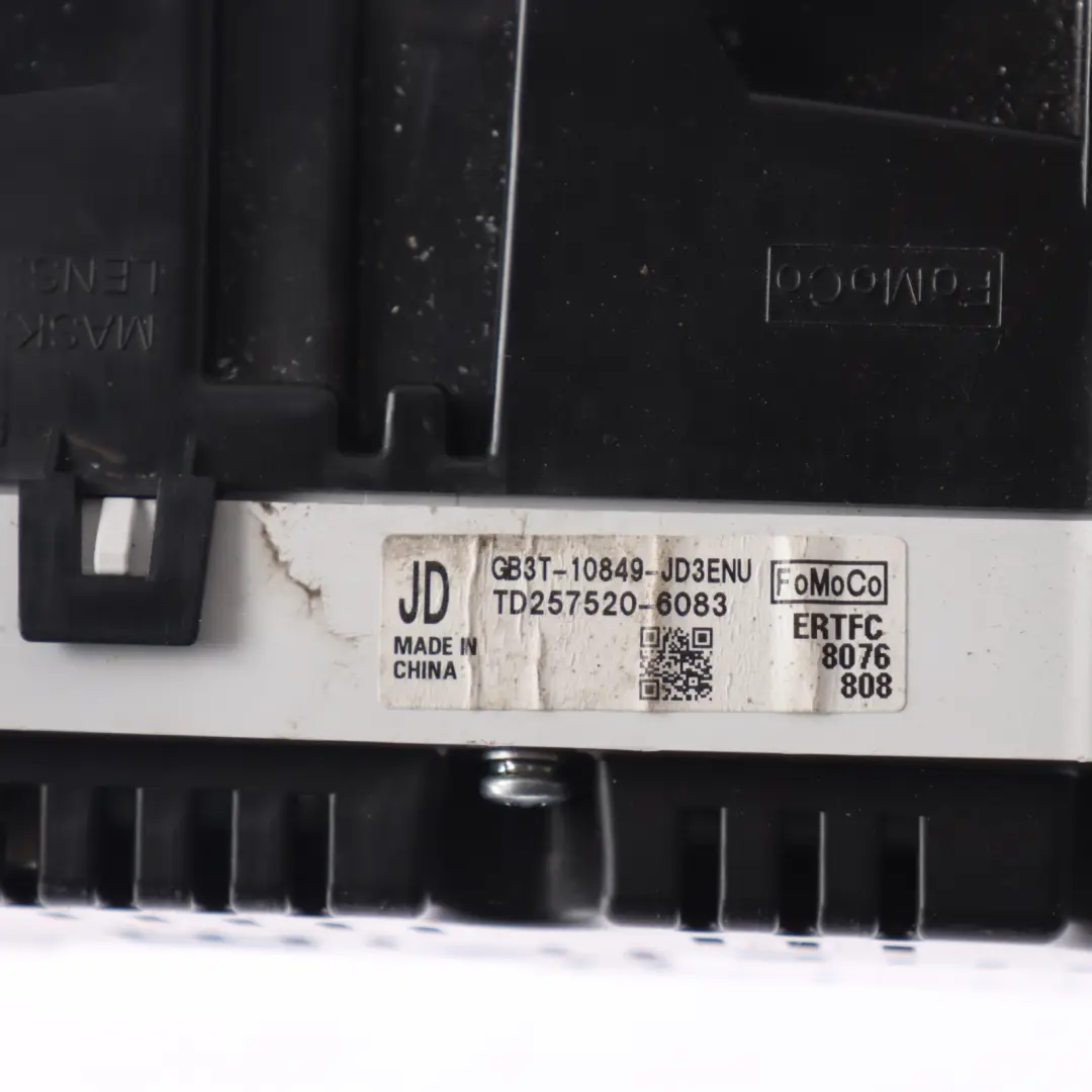 Ford Ranger Mk5 Speedometer Speedo Clock Cluster Diesel Automatic - SKU RHD-GB3T-10849-JD - Part number GB3T-10849-JD