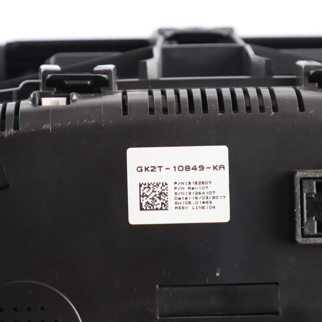 Ford Transit Mk8 Diesel Instrument Cluster Speedometer Manual - SKU RHD-GK2T-10849-KA - Part number GK2T-10849-KA