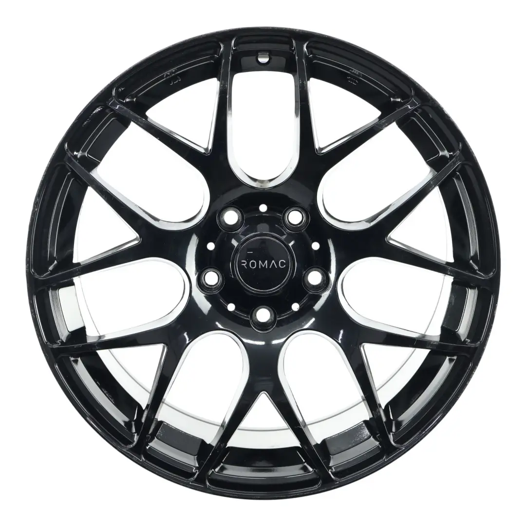 Romac Schwarz Glänzend Felge 18" 8.5J ET:44 für mit Teilenummer ROMAC-VIA-18 Romac Schwarz Glänzend Felge 18" 8.5J ET:44 - SKU ROMAC-VIA-18-6 - Teilenummer ROMAC-VIA-18