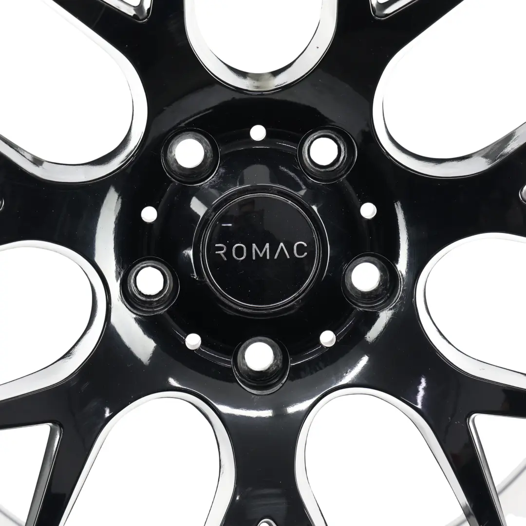 Llanta De Aleación Romac Negra Brillante 18" 8.5J ET:44 para con número de pieza ROMAC-VIA-18 Llanta De Aleación Romac Negra Brillante 18" 8.5J ET:44 - SKU ROMAC-VIA-18-6 - Número de pieza ROMAC-VIA-18