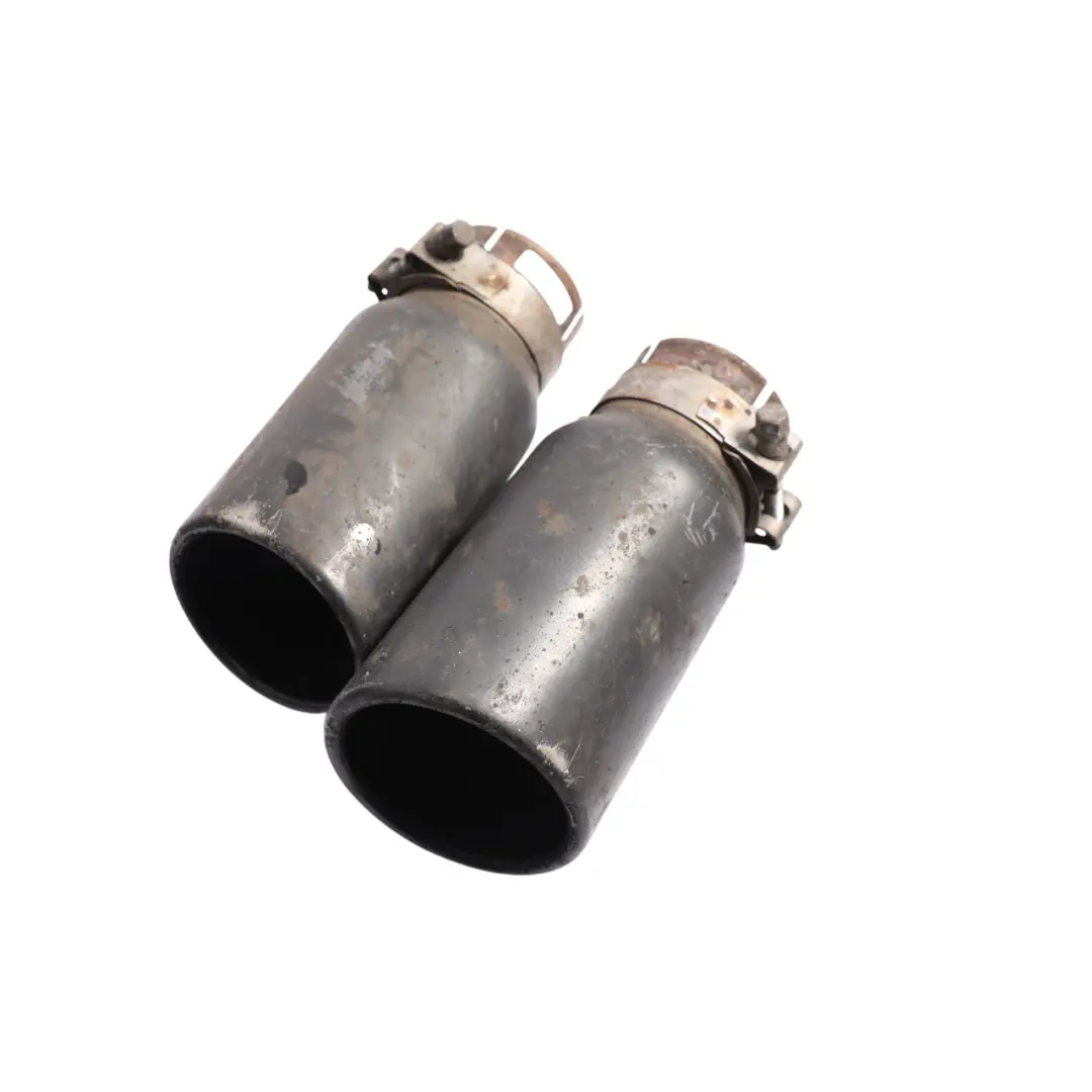 VW Volkswagen Golf R Mk5 Rear End Tip Scorpion Red Power Exhaust System Set - SKU SCORPION-RED-POWER - Part number SCORPION-RED-POWER