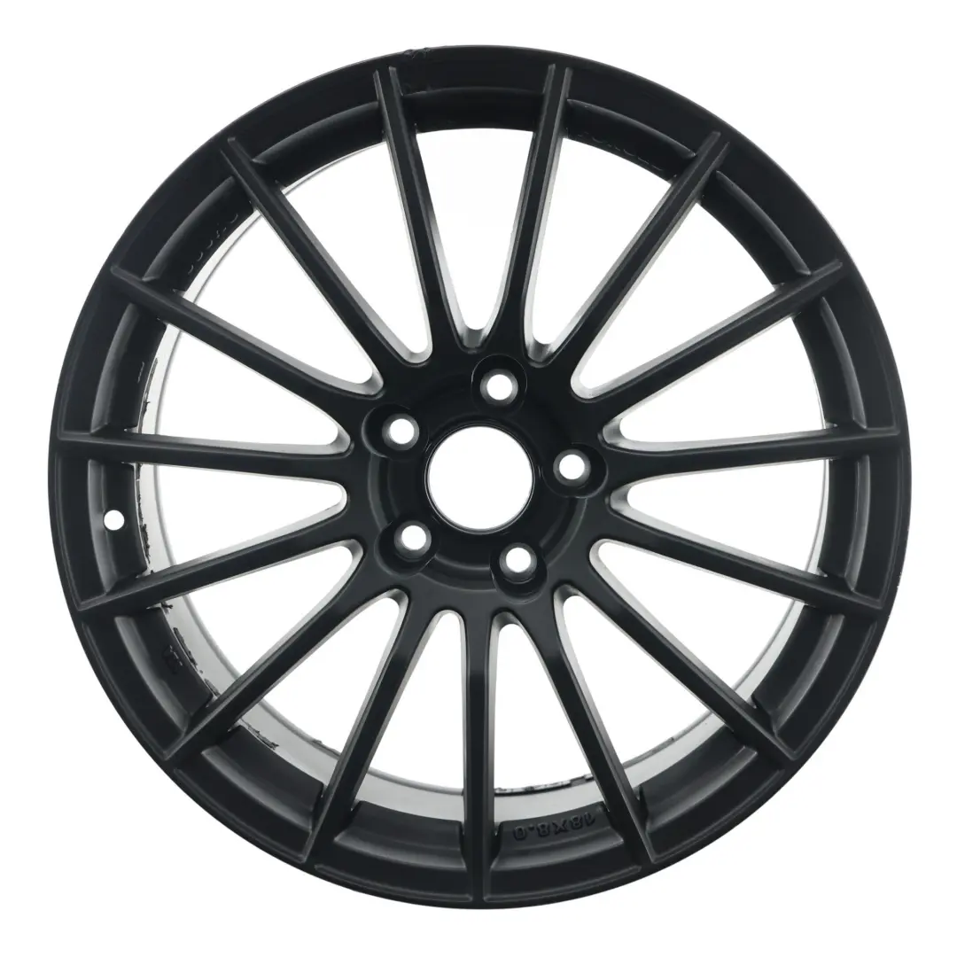  Cerchio In Lega Nero Semi Forgiato VIA 18" 8.0J ET:15 15 Raggi YA5617 - SKU SEMI-FORGED-VIA-18-1 - Numero di parte SEMI-FORGED-VIA-18