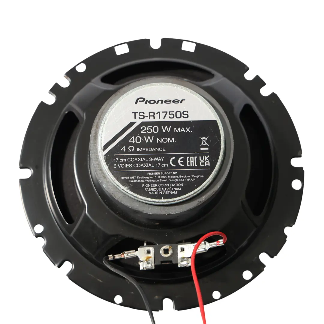  Pioneer Głośniki Samochodowe Audio Stereo 3-drożne - SKU TS-R1750S - Numer Części TS-R1750S
