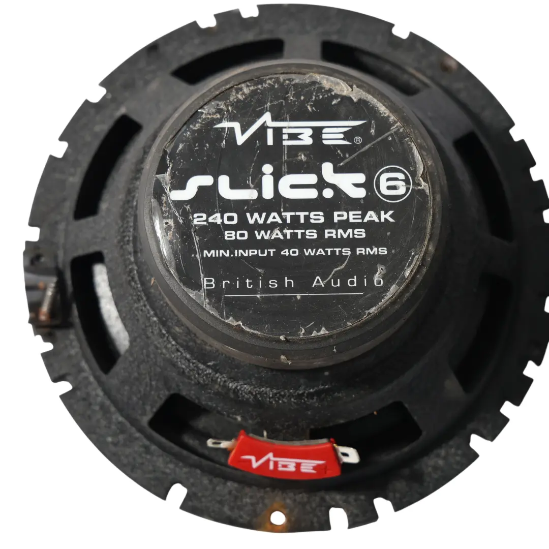 Slick S6 Set Di Altoparlanti Stereo Coassiali Originali Tweeter 6,5" 240W per VIBE con numero di parte VIBE-SLICK6 VIBE Slick S6 Set Di Altoparlanti Stereo Coassiali Originali Tweeter 6,5" 240W - SKU VIBE-SLICK6 - Numero di parte VIBE-SLICK6