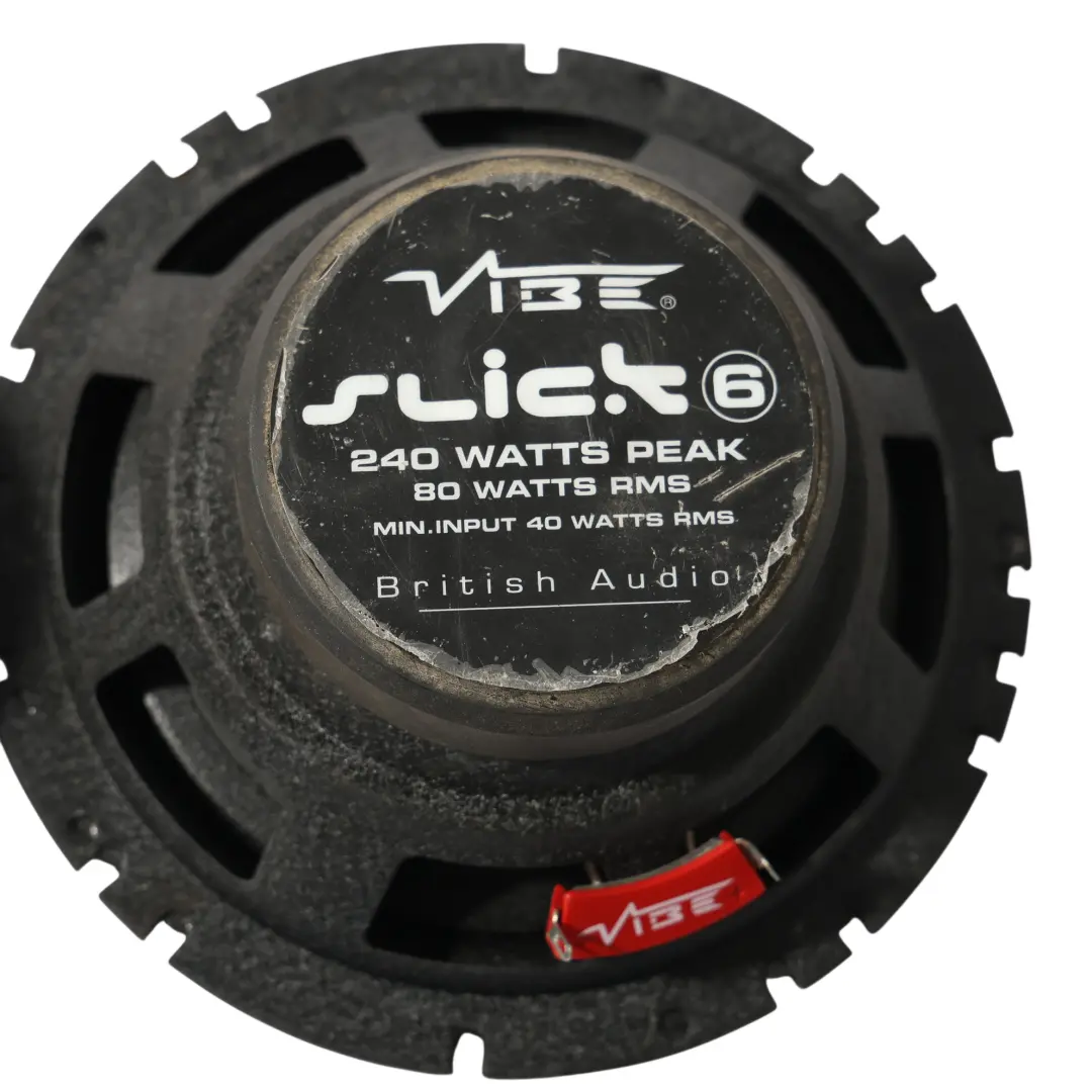 VIBE Slick S6 Zestaw Głośników Samochodowych Stereo 6,5" 240W - SKU VIBE-SLICK6 - Numer Części VIBE-SLICK6