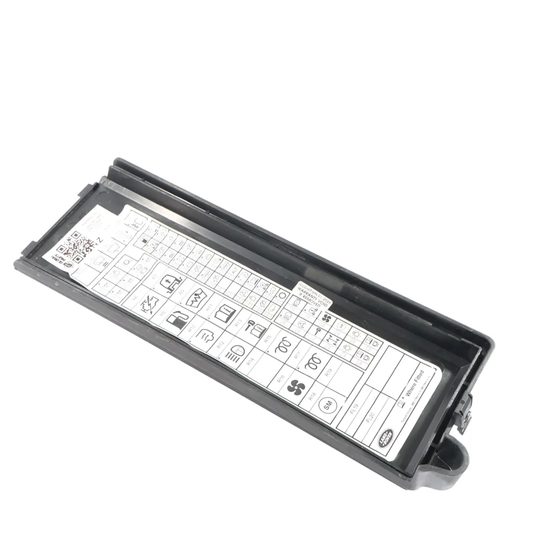 Compartment Fuse Panel Cover Lid to Land Rover Discovery 3 L319 Engine with Part number YQH500130 Land Rover Discovery 3 L319 Engine Compartment Fuse Panel Cover Lid - SKU YQH500130 - Part number YQH500130